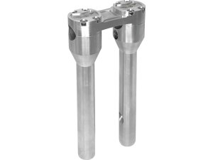 10" Clubstyle Straight Risers With Silver Clamp...