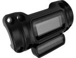 Performance Club Style Riser Kit 9" Height, 1" Handlebar Clamp for Digital Instrument Black Satin