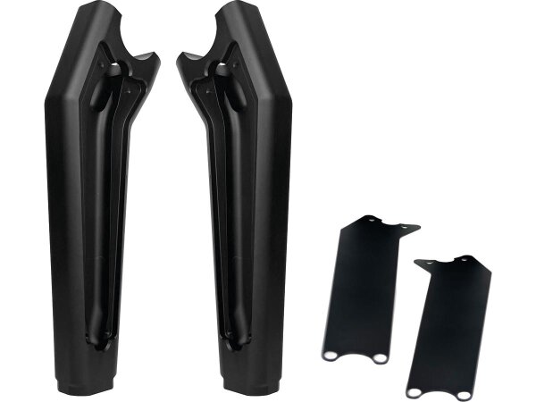 Performance Club Style Riser Kit 7" Height, 1 1/4" Handlebar Clamp for Digital Instrument Black Satin