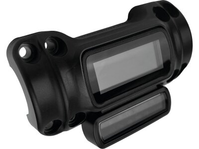 Performance Club Style Riser Kit 7" Height, 1 1/4" Handlebar Clamp for Digital Instrument Black Satin