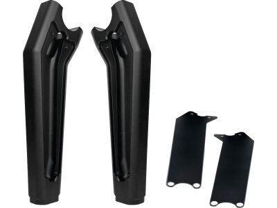 Performance Club Style Riser Kit 7" Height, 1 1/4" Handlebar Clamp for Digital Instrument Black Satin
