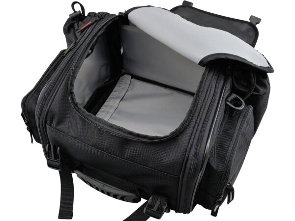 Expandable Seatbag Variable volume of 20 - 26 l Black