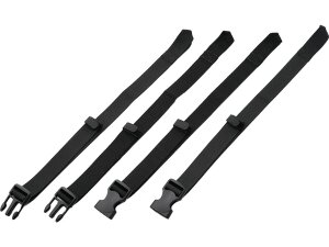 Fixing Belts for DH-748 Water-Resistant Backpack Set contains 4 belts Black