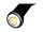 Apollo Modul LED Turn Signal/Position Light Diameter(mm): 22 , Depth(mm): 13 , Approved for front installation Black Smoke LED