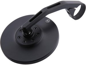 Conero 2 Bar End Mirror Long stem (120 mm) Black, Anodized