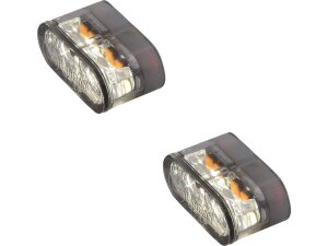 Little Star-MX1 PRO Modul Turn Signal/Position Light Height(mm): 8,5 , Width(mm): 20 , Depth(mm): 10, Approved for front, vertical and horizontal installation Tinted LED