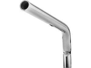 1" Tracker Handlebar Non-Dimpled 3-Hole Chrome 1"