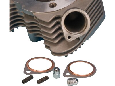 Exhaust Mounting Gasket Kit Paper Backed Gasket with Firering and Acorn Nuts Kit 1