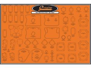 Gasket Board for 1984-99 Evo Big-Twin Gasket Board