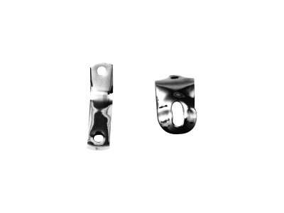 Headlight Bracket for Springer For Springer forks with 7" headlights Chrome