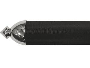 Grip End Caps Style C Chrome 1"