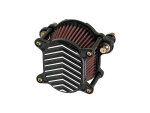 Omega V-Fin Air Cleaner Black