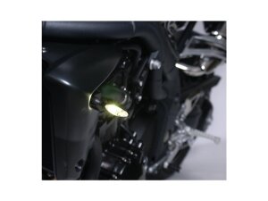 Micro 1000 PL LED Turn Signal/Position Light Black Clear LED