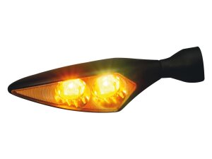 Micro Rhombus Dark LED Turn Signal Front Right/Rear Left...