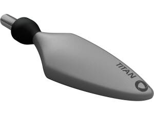 Micro Rhombus PL Titan LED Turn Signal/Position Light Front Left Titanium Polished Clear LED