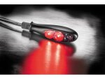 micro S DF Dark LED Turn Signal/Brake Light/Taillight Black Smoke LED