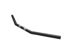 1" Drag Bar Handlebar Dimpled Black Powder Coated 1"