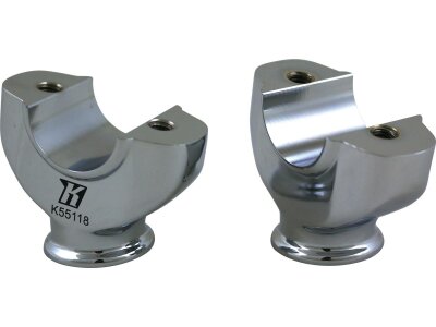 Lower Risers Chrome 1 1/4"