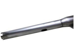 430 Extra Tall Flow Bar Super Fat Handlebar for M8 Softail with 1 1/4" Clamp Diameter 3-Hole Raw 1,4" Throttle By Wire