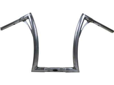 430 Extra Tall Flow Bar Super Fat Handlebar for Road Glide with 1 1/4" Clamp Diameter 3-Hole Raw 1,4" Throttle By Wire
