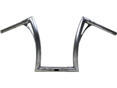 280 Medium Flow Bar Super Fat Handlebar for Road King with 1 1/4" Clamp Diameter 3-Hole Raw 1,4" Throttle By Wire