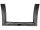 280 Medium Flow Bar Super Fat Handlebar for Road King with 1 1/4" Clamp Diameter 3-Hole Raw 1,4" Throttle By Wire