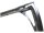 280 Medium Flow Bar Super Fat Handlebar for Road King with 1 1/4" Clamp Diameter 3-Hole Raw 1,4" Throttle By Wire