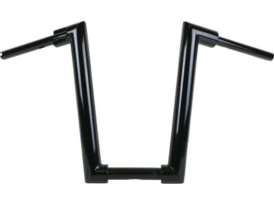 2" Str8UP Handlebar for Softail Extra Tall (430mm), Width Lower Tube 300 mm Black Powder Coated Cable Clutch Throttle By Wire
