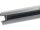 2" Str8UP Handlebar for Softail Extra Tall (430mm), Width Lower Tube 300 mm Black Powder Coated Cable Clutch Throttle By Wire