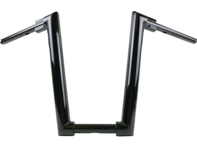 2" Str8UP Handlebar for Softail Extra Tall (430mm), Width Lower Tube 260 mm Black Powder Coated Hydraulic Clutch Throttle By Wire