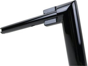 2" Str8UP Handlebar for Softail Medium (280mm), Width Lower Tube 260 mm Black Powder Coated Hydraulic Clutch Throttle By Wire