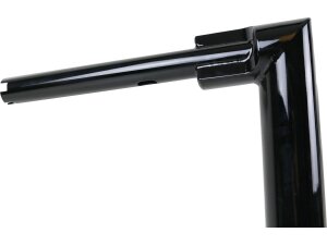 2" Str8UP Handlebar for Road King Special Tall (380mm) Black Powder Coated Cable Clutch Throttle By Wire