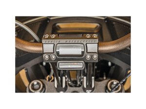 8" Fastback Risers for OE Digital Speedometer Black...