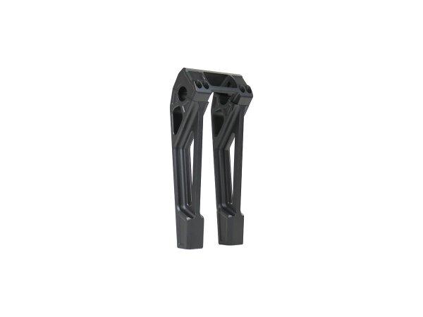 6" Fastback Risers for OE Digital Speedometer Black...