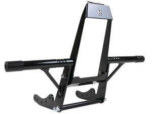 Club Style Engine Guard for M8 Softail with Oil Cooler...