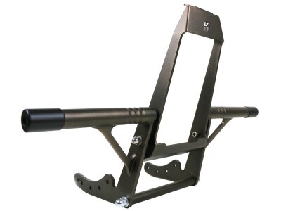 Club Style Engine Guard for M8 Softail with Oil Cooler Protection Bronze Powder Coated