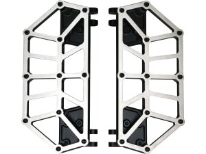 Next Level NXL Floorboards Brushed Stainless Steel Cover Black Anodized