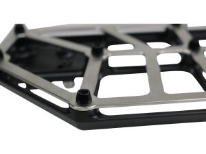 Next Level NXL Floorboards Brushed Stainless Steel Cover Black Anodized