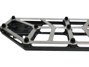 Next Level NXL Floorboards Brushed Stainless Steel Cover Black Anodized