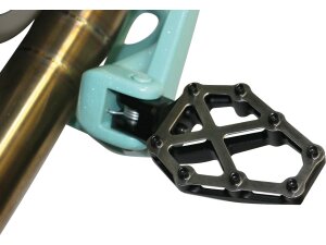 Next Level NXL Footpegs Brushed Stainless Steel Cover...