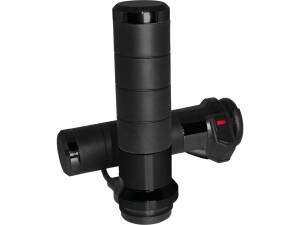 Titan-X Heated Grips Black 1" Throttle By Wire
