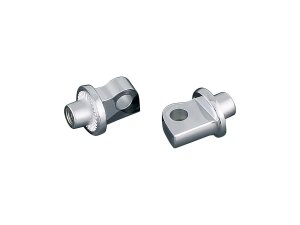 Splined Peg Adapters Chrome