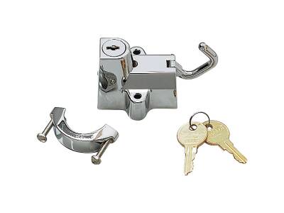 Helmet Lock 7/8" - 1 1/4" Tubing Chrome