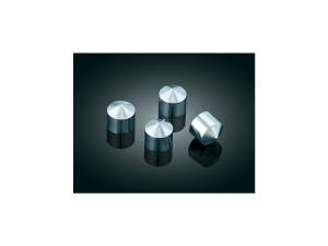 Peaked Rocker Box Bolt Cover Chrome