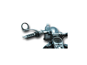 Drink Holder with 1" Mount and Mesh Basket, Gloss Black Mesh Basket Drink Holder