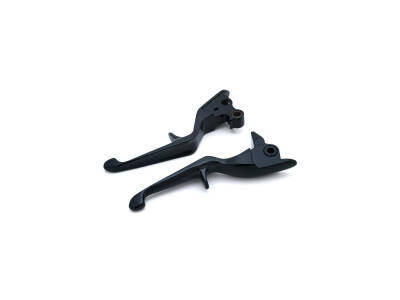 Trigger Hand Control Levers Gloss Black Cable Clutch