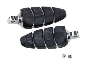 Kinetic Pegs with Male Mount Adapters, Chrome Foot Pegs...