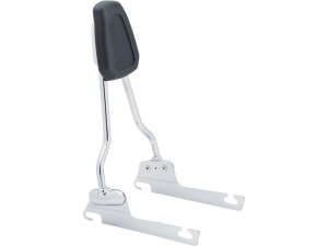 Simple Passenger Backrest For 06-17 Dyna Chrome
