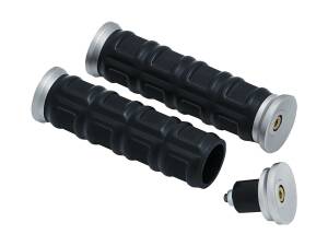 Dillinger Open Ends Grips Silver 1" Throttle By Wire...