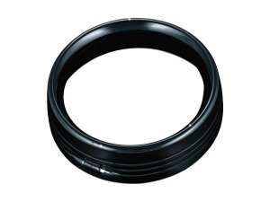 7" Headlamp Trim Ring Black Gloss